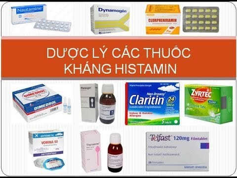 Nhóm thuốc kháng histamin H1